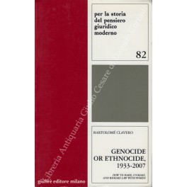 Genocide or ethnocide, 1933-2007