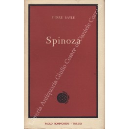 Dizionario storico e critico. Spinoza