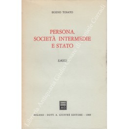 Persona, società intermedie e stato