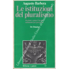 Le istituzioni del pluralismo