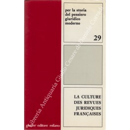 La culture des revues juridiques francaises La culture des revues juridiques francaises