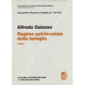 Del regime patrimoniale della famiglia