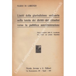 Limiti della giurisdizione ordinaria