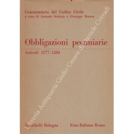 Obbligazioni pecuniarie. Art. 1277-1284 Obbligazioni pecuniarie. Art. 1277-1284