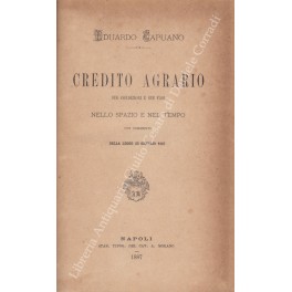 Credito agrario Credito agrario