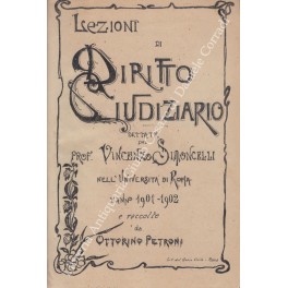 Lezioni di diritto giudiziario Lezioni di diritto giudiziario