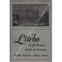 L'Urbe. Rivista romana L'Urbe. Rivista romana