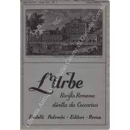 L'Urbe. Rivista romana L'Urbe. Rivista romana