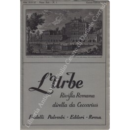 L'Urbe. Rivista romana