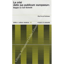 La crisi dello jus publicum europaeum
