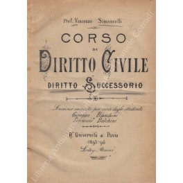 Corso di diritto civile