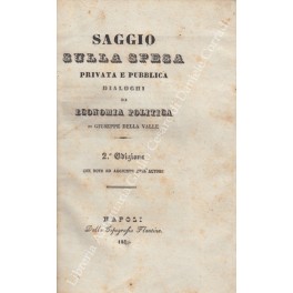 Saggio sulla spesa privata e pubblica