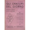 Gli oratori del giorno. Rassegna mensile d'eloquenza. Anno XV - Numero 5. Maggio 1941