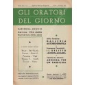 Gli oratori del giorno. Rassegna mensile d'eloquenza. Anno XXXII - Numero 1. Gennaio 1963