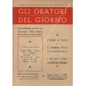 Gli oratori del giorno. Rassegna mensile d'eloquenza. Anno XXXII - Numero 9-10. Settembre-Ottobre 1963