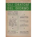 Gli oratori del giorno. Rassegna mensile d'eloquenza. Anno XXVII - Numero 1. Gennaio 1958