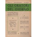 Gli oratori del giorno. Rassegna mensile d'eloquenza. Anno XXX - Numero 4. Aprile 1961