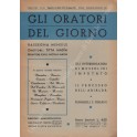 Gli oratori del giorno. Rassegna mensile d'eloquenza. Anno XXX - Numero 5-6. Maggio-Giugno 1961