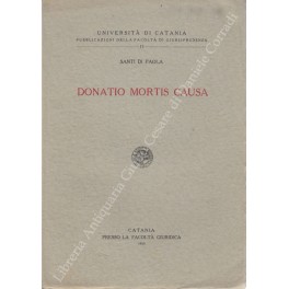 Donatio mortis causa