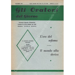 Gli oratori del giorno. Rassegna mensile d'eloquenza. Anno VIII - Numero 2. Febbraio 1934. 