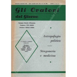 Gli oratori del giorno. Rassegna mensile d'eloquenza. Anno L - Numero 5-6. Maggio-Giugno 1982