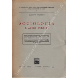 Sociologia e altri scritti