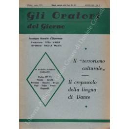 Gli oratori del giorno. Rassegna mensile d'eloquenza. Anno VIII - Numero 2. Febbraio 1934. 