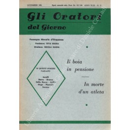 Gli oratori del giorno. Rassegna mensile d'eloquenza. Anno VIII - Numero 2. Febbraio 1934. 