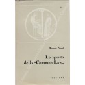Lo spirito della "Common Law". A cura di Giuseppe Buttà.