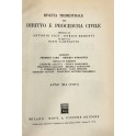 Rivista trimestrale di diritto e procedura civile