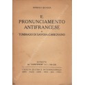 Il pronunciamento antifrancese di Tommaso di Savoia-Carignano