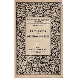 La filosofia di Agostino Cournot