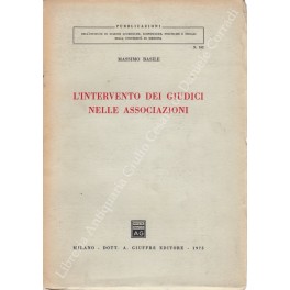 L'intervento dei giudici nelle associazioni
