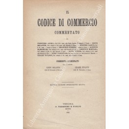 Il Codice di Commercio Commentato