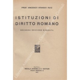 Istituzioni di diritto romano