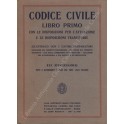 Codice civile Libro primo. 