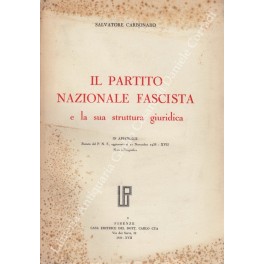 Il partito nazionale fascista