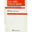 Banca borsa e titoli di credito. Rivista di Dottrina e Giurisprudenza