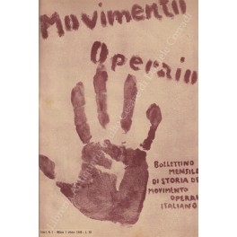Movimento operaio Movimento operaio