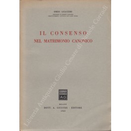 Il consenso nel matrimonio canonico