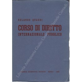 Corso di diritto internazionale pubblico