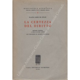 La certezza del diritto