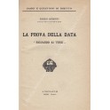 La prova della data "riguardo ai terzi"