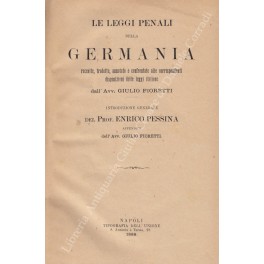Le leggi penali della Germania Le leggi penali della Germania