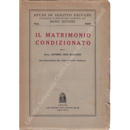 Il matrimonio condizionato