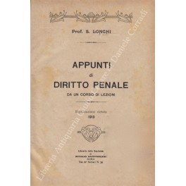 Appunti di diritto penale Appunti di diritto penale