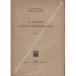 Il dovere di buona amministrazione