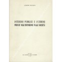 Interessi pubblici e interessi privati 