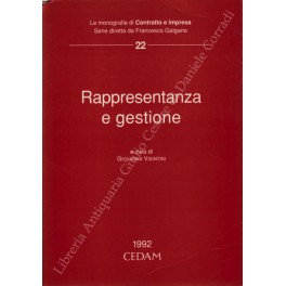 Rappresentanza e gestione Rappresentanza e gestione