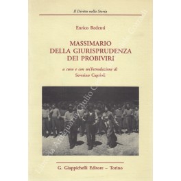 Massimario della giurisprudenza dei probiviri